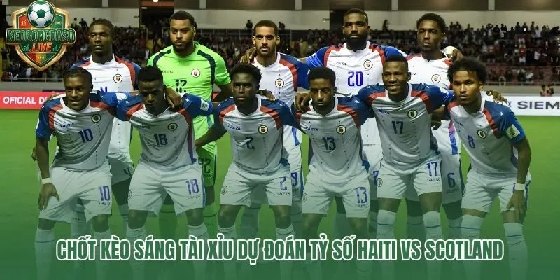 Xỉu 2,25 và dự đoán tỷ số Haiti vs Scotland tại World Cup 2026