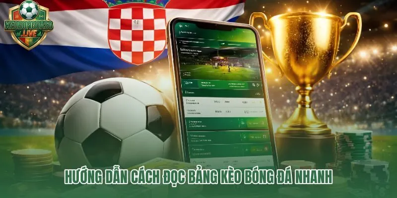 Cách đọc kèo bóng đá chuẩn từ mức chấp đến xác suất 1x2