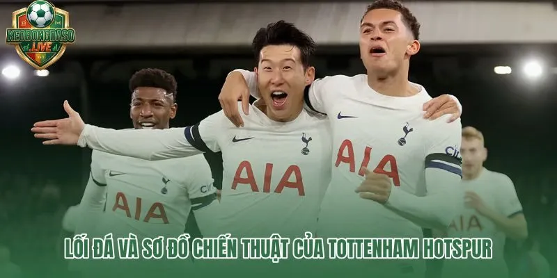 Sơ đồ chiến thuật Tottenham Hotspur và nhịp pressing cao đặc trưng