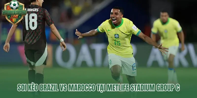 Soi kèo Brazil vs Marocco – tỷ lệ biến động trên sân trung lập bảng C