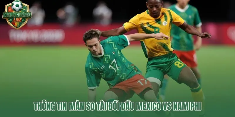 Mexico vs Nam Phi và ký ức đối đầu qua các giải FIFA